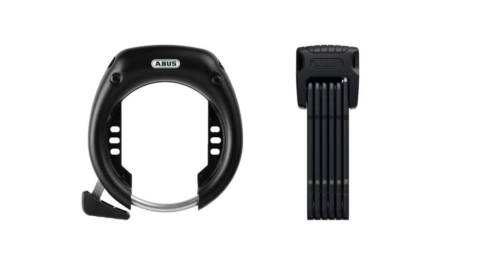 Set Abus Bordo 6500K/120 + Shield 5755L + Flex Mount (One Key)