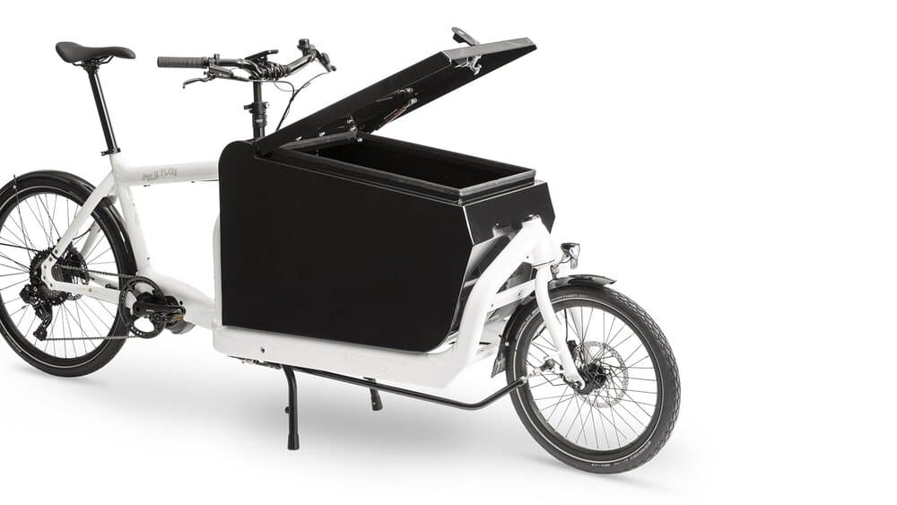 Convoy Box – cutie cargo din aluminiu cu încuietoare (negru)