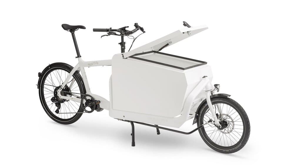Convoy Box – cutie cargo din aluminiu cu încuietoare (alb)