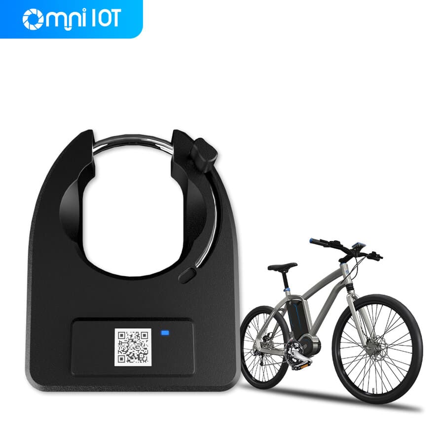 Lacăt inteligent pentru bike-sharing — GPS, 4G, deblocare aplicație mobilă