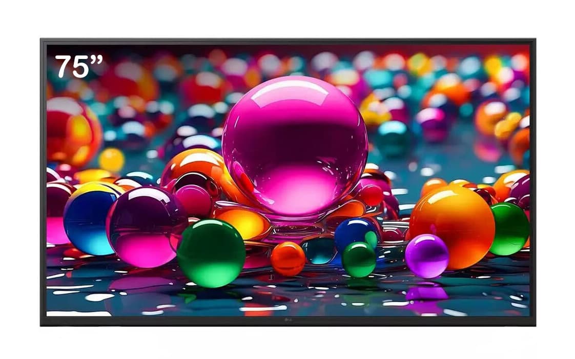 Display profesional 75" LG 75UH7Q-E, 4K UHD 3840 x 2160, 700 cd/m², boxe incorporate