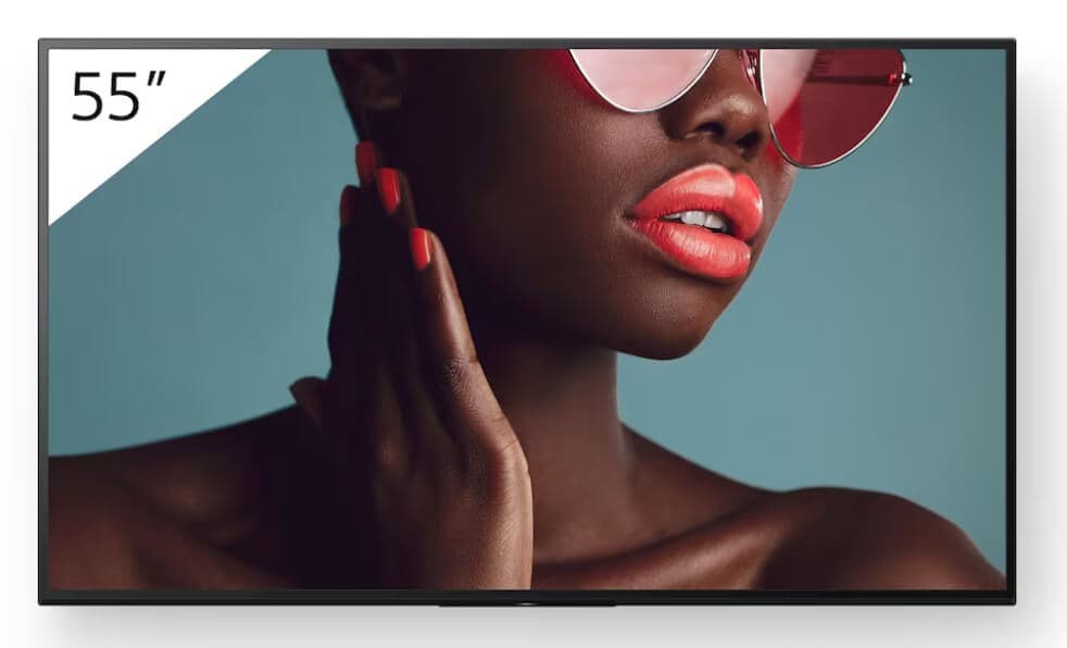 Display profesional 55" Sony Bravia, FW-55BZ40L, 700cd, 24/7, Landscape/Portrait, AirPlay/Chromecast, garantie 5 ani