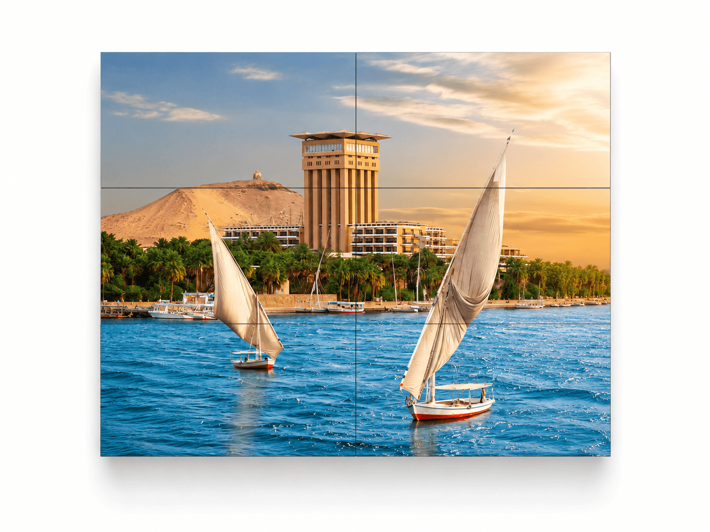 LED Tiles interior LG LSBC026 Ultra Light Series  2m x 1,5m, 768px x 576px