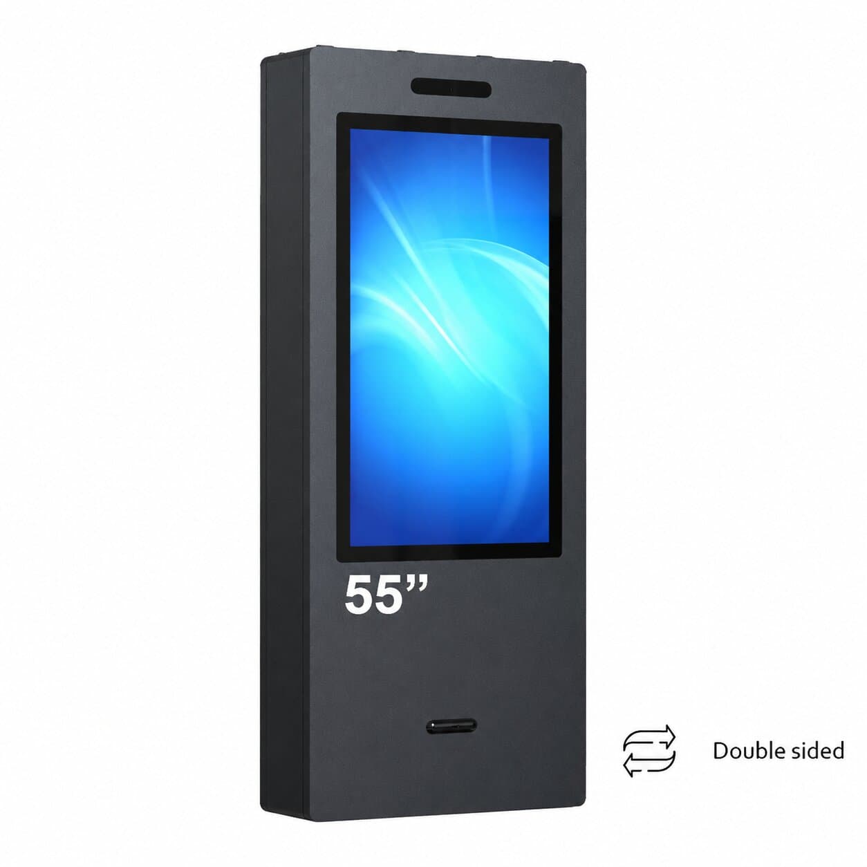 Kiosk / Totem Outdoor back-to-back 55'' Android 13 - EVOBOARD 550ODDLAZ, display 55", 1920 x 1080, 4000 nits