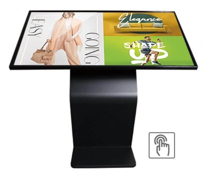 Kiosk / Totem Indoor Touch IR 49'' Android11 -  EVOBOARD 4K stand cu IR touch si display 49", 3840x2160, Android 11