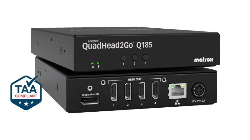 QuadHead2Go Q185 Appliance
