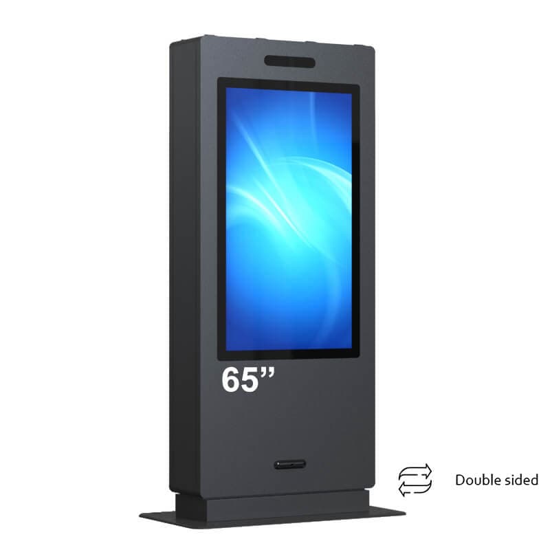 Kiosk / Totem Outdoor back-to-back 65'' Android11 - EVOBOARD 650ODDLAZ, display 65", 4K, 4000 NITS