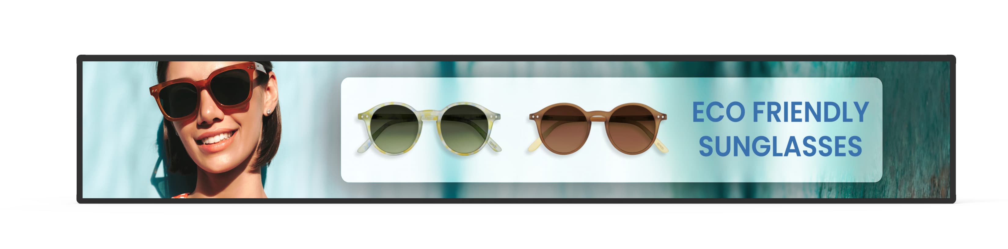 Display Profesional Ultra-Wide Stretched 58:9 ALSEE, 4K UHD, 500 cd/m², Functionare 24/7