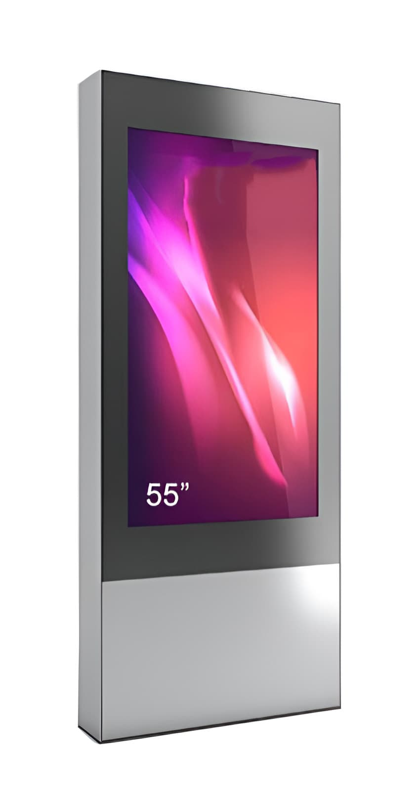 Totem de exterior XR ,XRH55N-SAB, pentru display 55'', inaltime 202.3 cm, 105 kg, dim.863x2023x190 mm