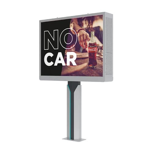 Billboard LED IP65 cu rezoluție personalizabilă — montaj la sol