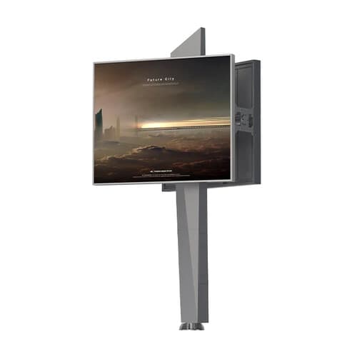 Billboard LED solar cu față dublă — P4, structură gigant