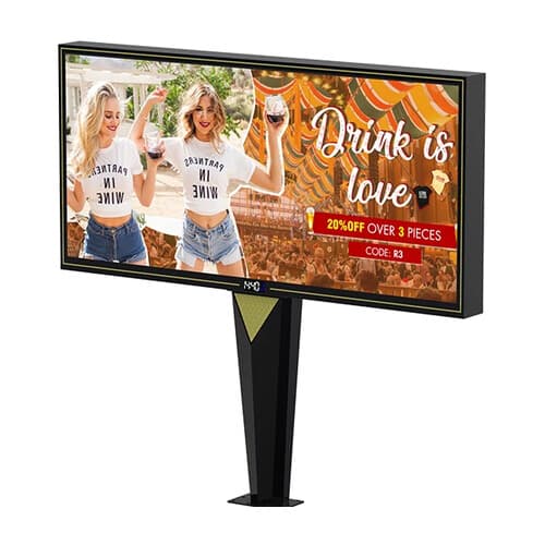 Billboard LED unipol 16:9 — 4 × 6 m