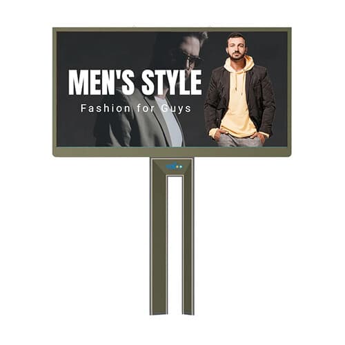 Billboard LED unipol P4 — 5,7 × 2,9 m, IP65, pentru șosele
