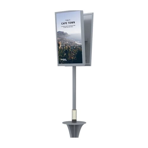 Display LCD 32″ cu față dublă pentru stâlp — cu încărcare USB