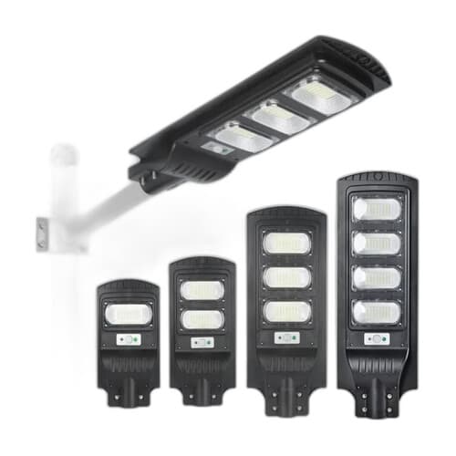 Lampă stradală solară All-in-One cu senzor radar — 100–500 W