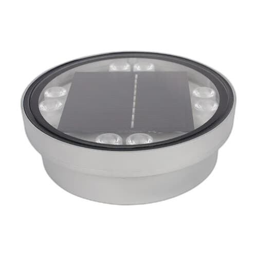Spot solar încastrabil în pavaj — IP68, aluminiu