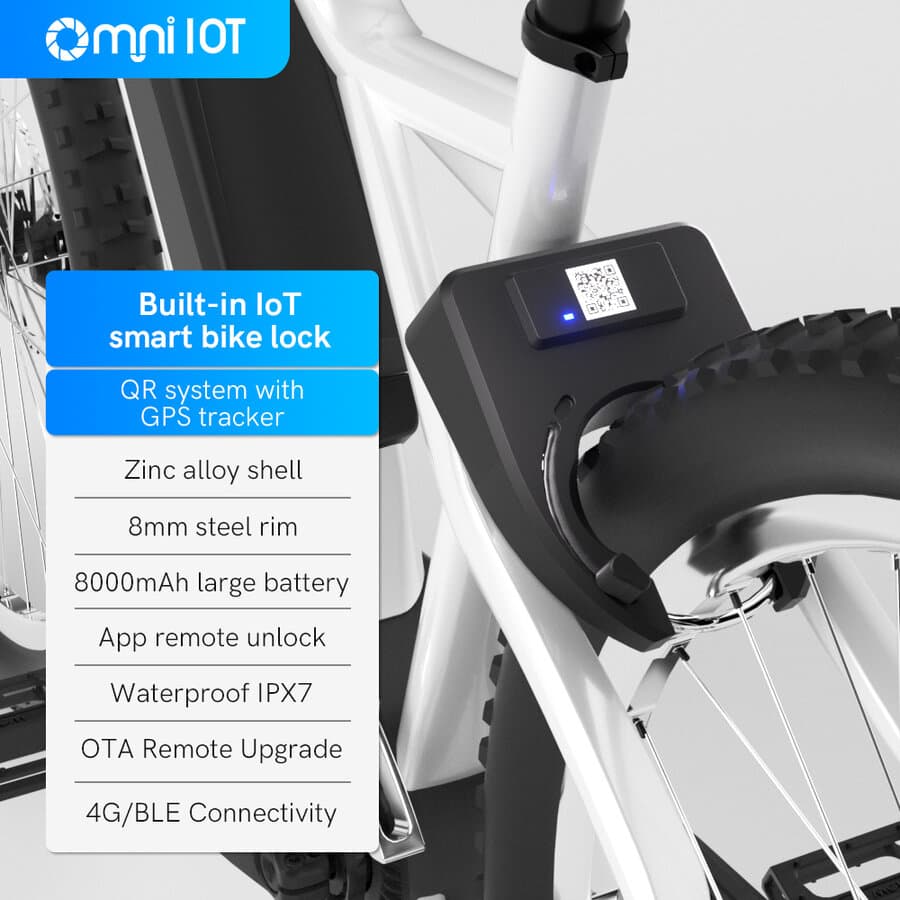 Lacăt inteligent tip potcoavă pentru bike-sharing — Bluetooth (BLE)