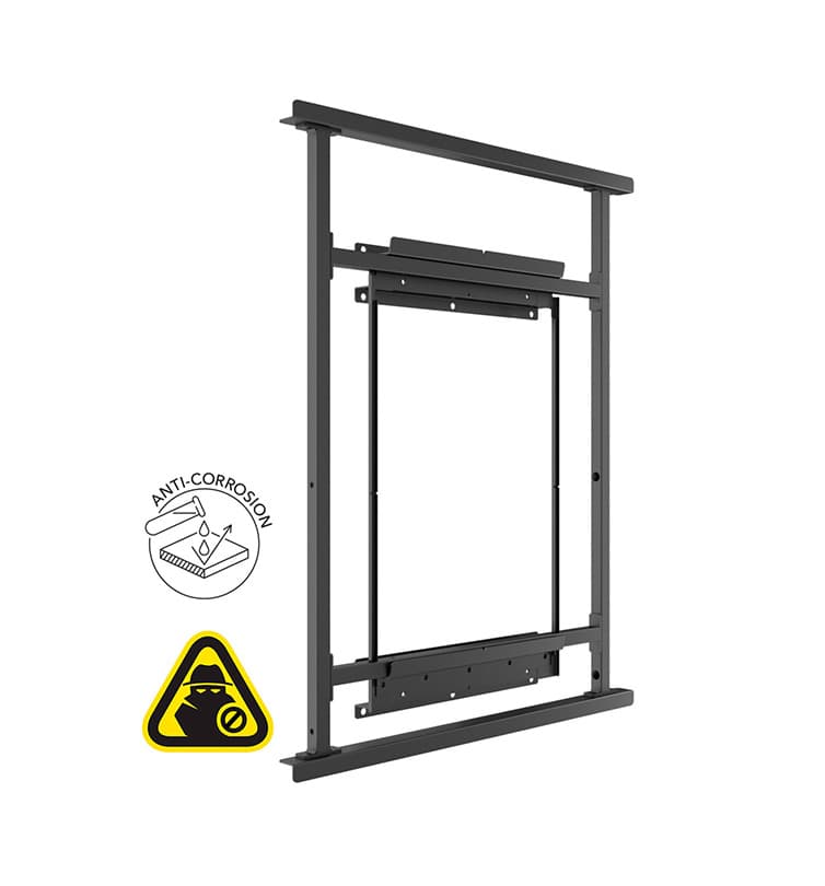Carcasa de Exterior de perete Multibrackets MB-5339, compatibil Samsung 75" OH75F, max.160kg, portret/peisaj
