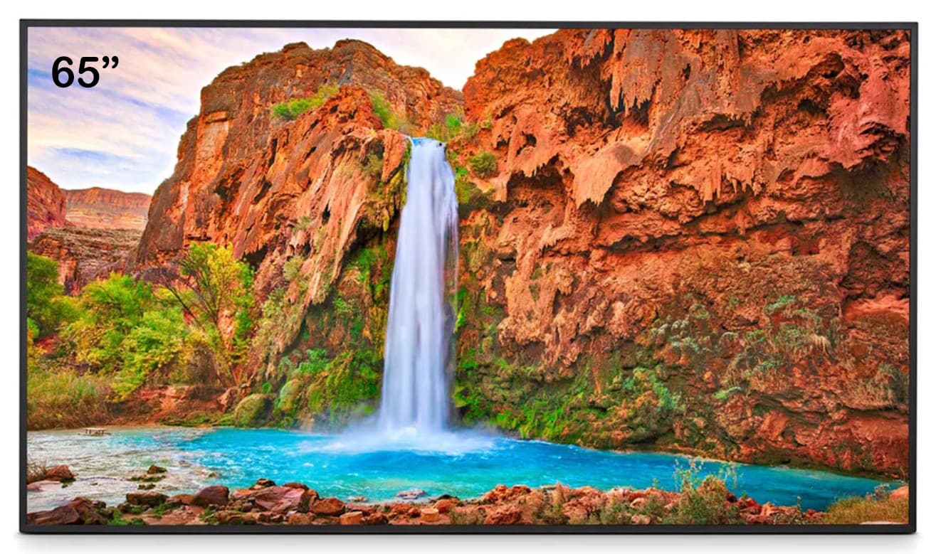Display LED 65" NEC MultiSync® ME652, UHD, IPS with Direct LED backlights, 450 cd/m², 18/7, media player, Android 13