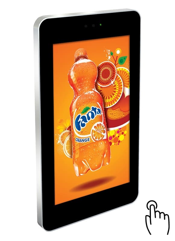 Display Profesional Outdoor cu Touch 43" ALSEE, 4K UHD, 2500 cd/m², IP65, Android, Functionare 24/7, Protectie Antivand