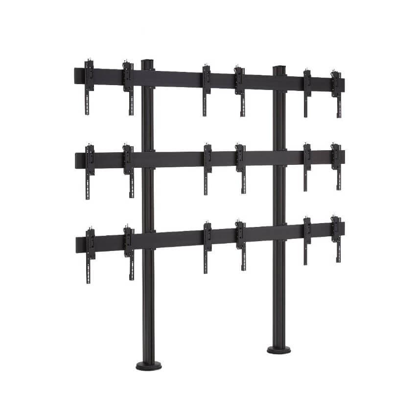 Stand Videowall 3x3 Vogel's FMVW3355 de podea, pt. ecrane de 55", max.45kg/ecran
