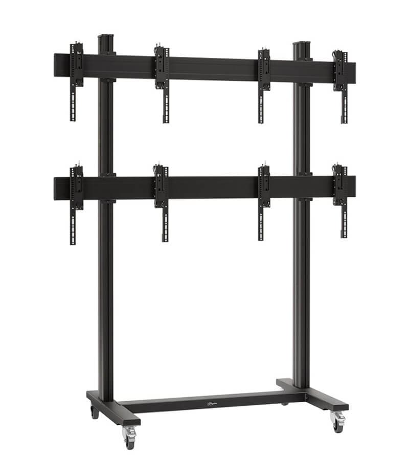 Stand Videowall 2x2 Vogel's TVW2255 cu baza mobila