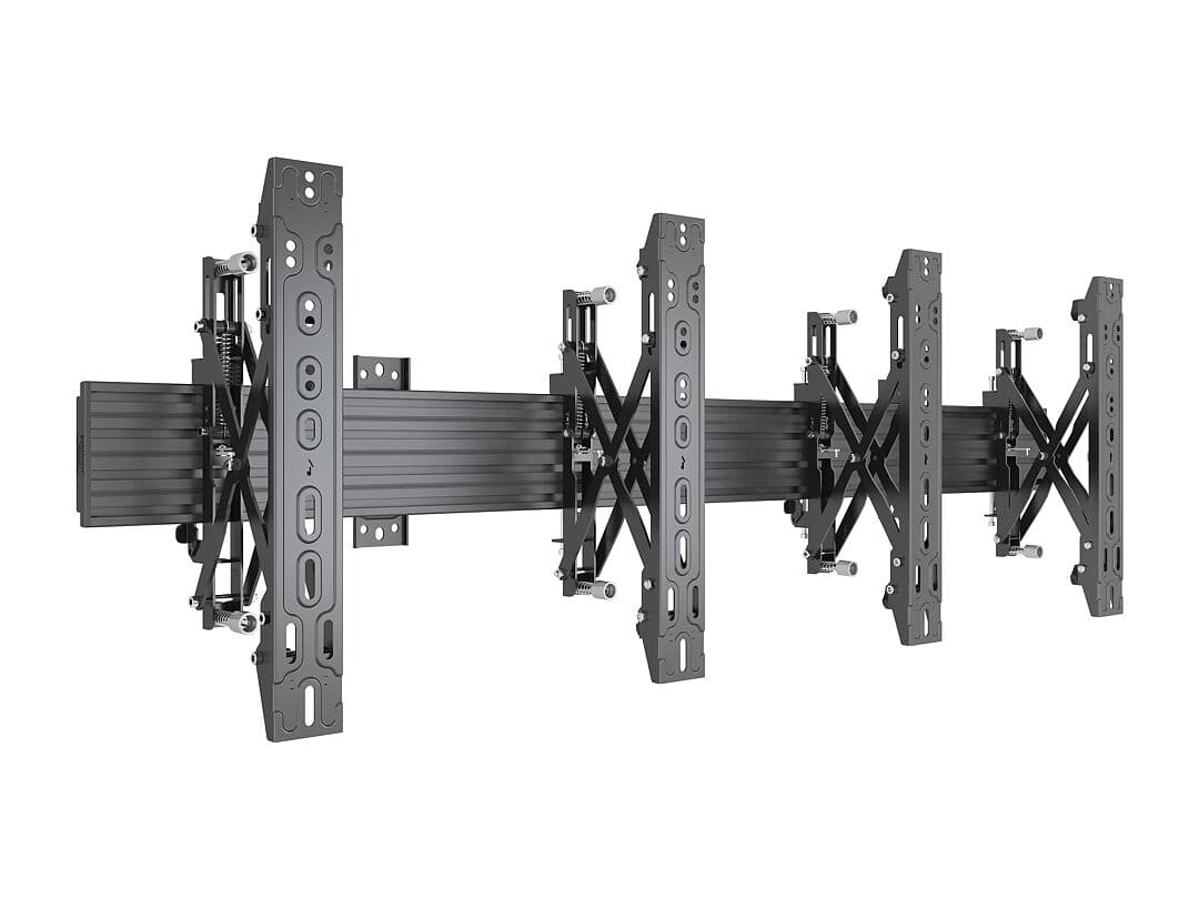 Suport de perete Pro MBW2U Push In Pop Out Negru, Multibrackets MB-4122