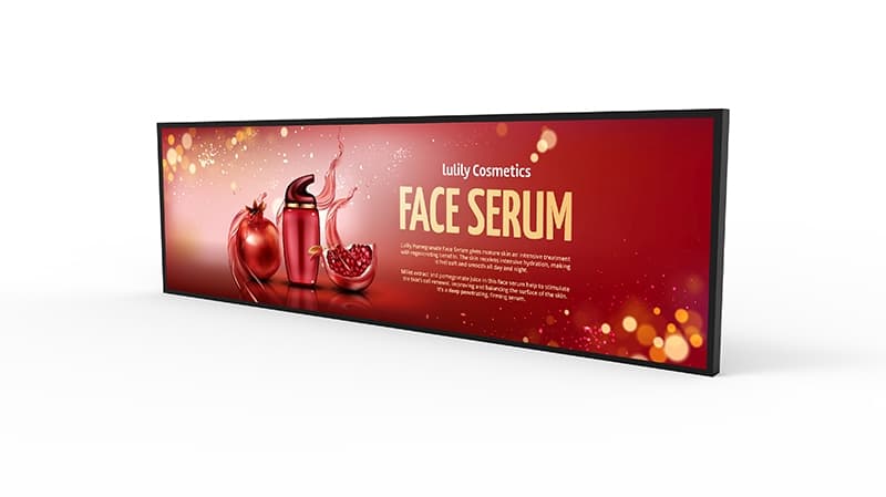 Display Profesional Ultra-Wide Stretched 28” ALSEE, Full HD, 700 cd/m², Android, Functionare 24/7
