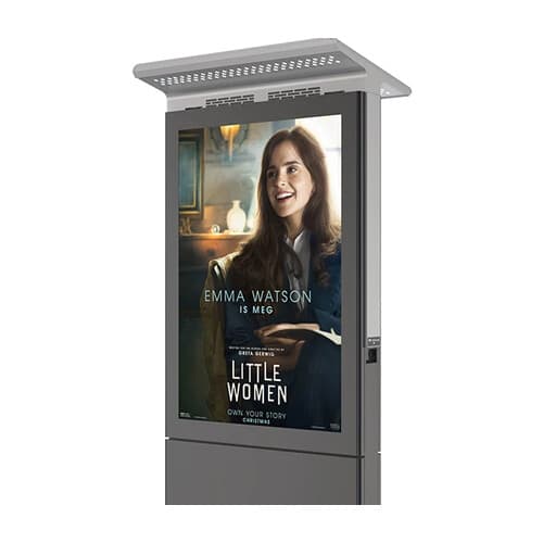 Casetă luminoasă LED stradală pentru postere