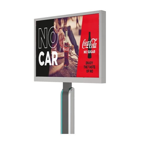 Panou LED P4 de exterior — 3,8 × 2,9 m, IP65