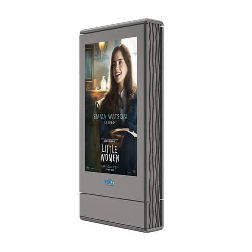 Totem LCD vertical outdoor 55″ touch — 2000 nits