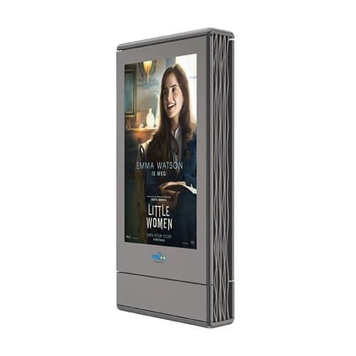 Totem LCD cu față dublă 4K și CMS — 5000 nits, diagonale multiple
