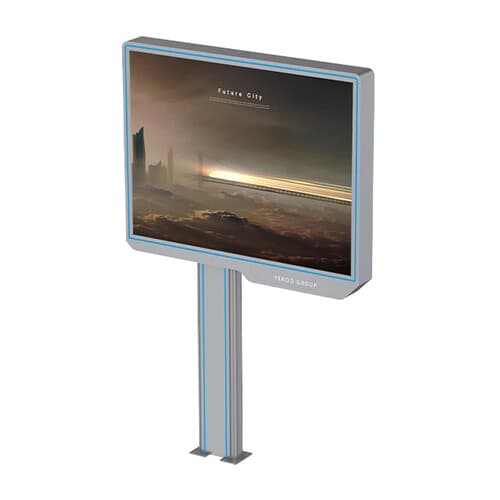 Totem LED P4 cu SDK — ecran 2,9 × 3,8 m
