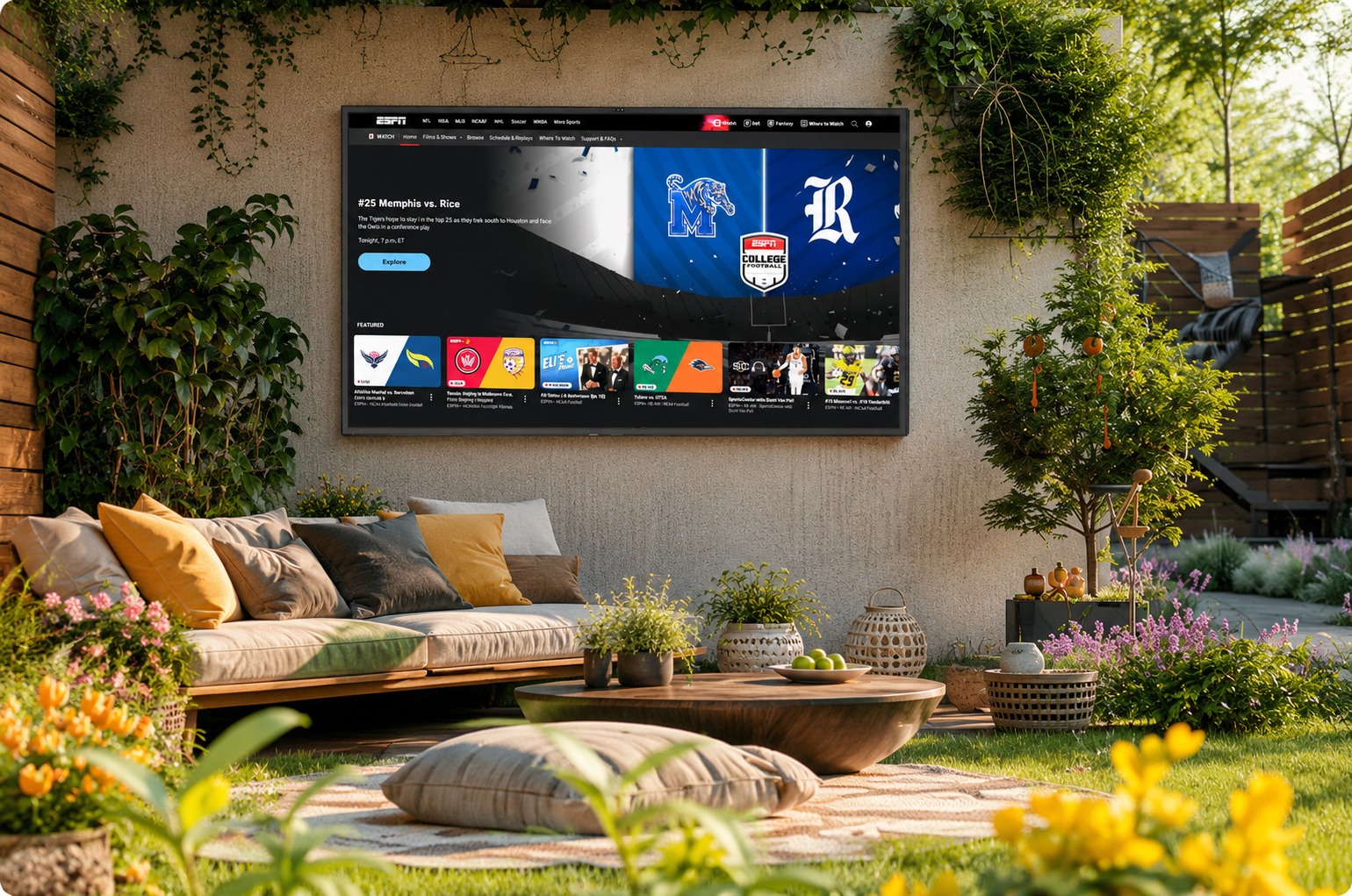 Outdoor display KMT terasa