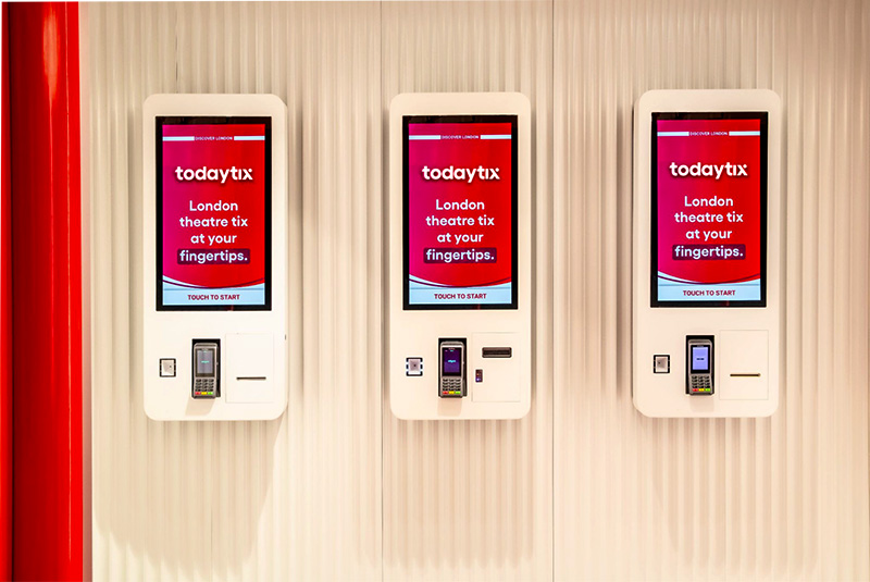 Kiosk self-service Allsee pentru HoReCa și retail