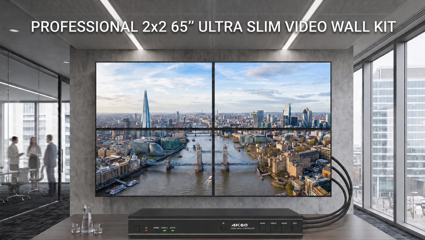 Videowall SWEDX 2 x 2 cu controller matrix