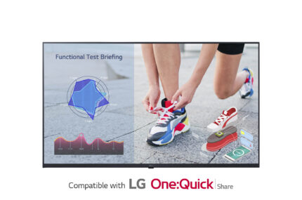 Display profesional 43" LG 43UL3J-M, 4K UHD 3840 x 2160, 300 cd/m², boxe incorporate